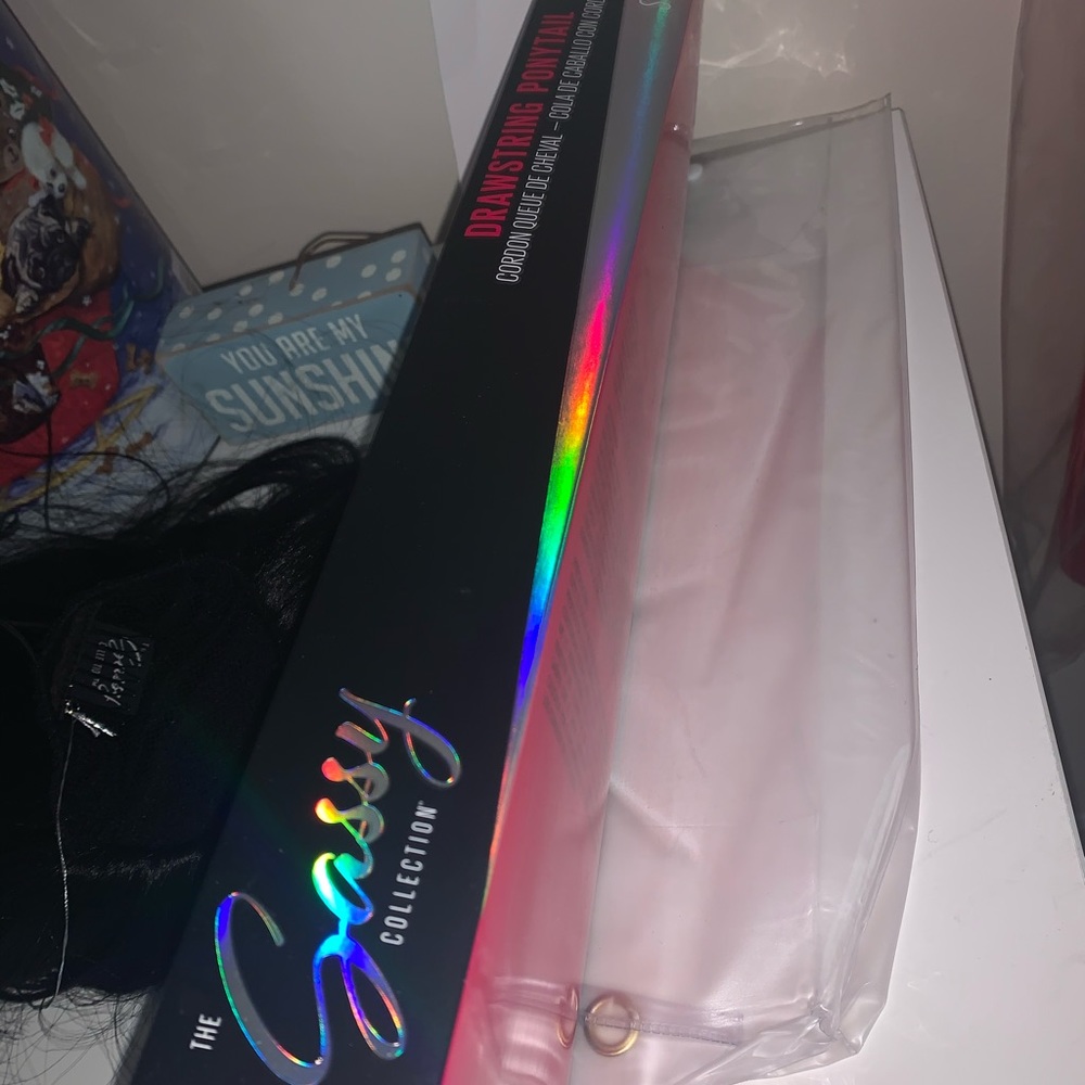 Pony tail extension.